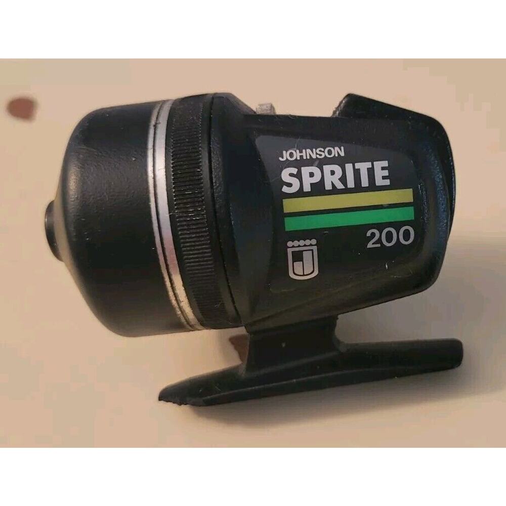 Johnson Sprite 200 Ultralight Reel with Drag Made in USA Nice Condition